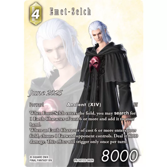Final Fantasy TCG Jun 187 - EN (Emet-Selch)-