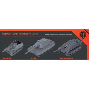 World of Tanks: Miniatures Game German Tank Platoon (Nashorn, E-100, Jagdpanther)-WOT94
