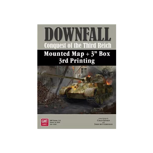 Downfall Mounted Maps + 3" Box 3rd Printing - EN-2408