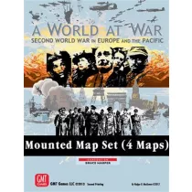 A World at War Mounted Map Set - EN-2422