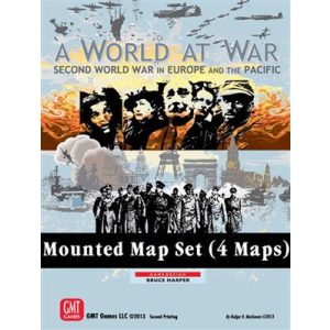 A World at War Mounted Map Set - EN-2422