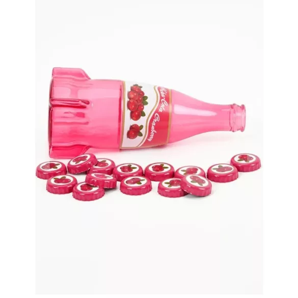 "Nuka Cola Cranberry" Glass Bottle & Cap-1150397