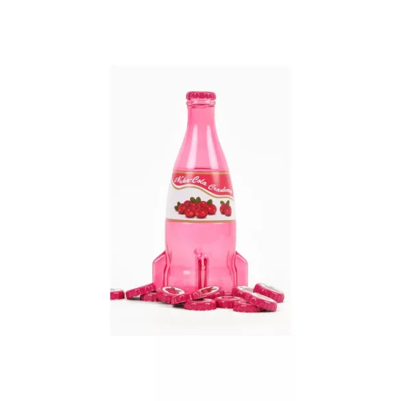 "Nuka Cola Cranberry" Glass Bottle & Cap-1150397
