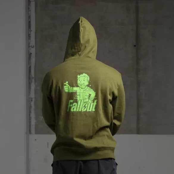 "Analog Pip-Boy" Analog Pip-Boy Zip-Up Hoodie-1146138