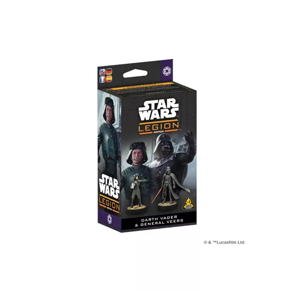 Star Wars: Legion - Darth Vader & General Veers - EN/DE/SP/FR-SWQ103