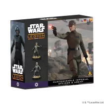 Star Wars: Legion - Customizable Imperial Officer & Agent - EN/DE/SP/FR-SWQ09