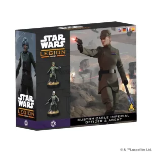 Star Wars: Legion - Customizable Imperial Officer & Agent - EN/DE/SP/FR-SWQ09