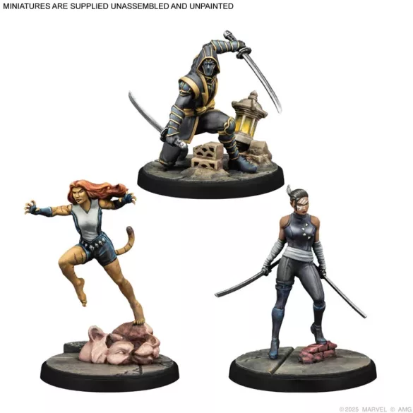 Marvel Crisis Protocol - Echo, Tigra & Ronin - EN/FR/SP-CP168