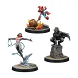Marvel Crisis Protocol - Silk, Spider-Ham & Spider-Man Noir - EN/FR/SP-CP170