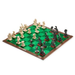 Minecraft - Chess Set Overworld Heroes vs. Hostile Mobs-NN3726