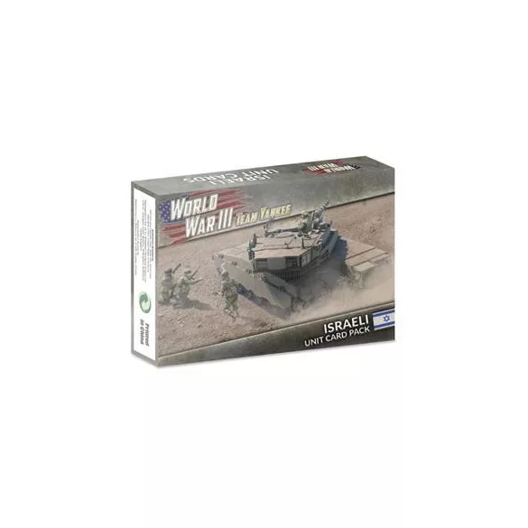 World War III Team Yankee: Israeli Unit Card Pack (x48 Cards) - Limited Edition - EN-WW3-10U