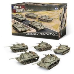 World War III Team Yankee: Magach 6 (Blazer) Platoon (WWIII x5 Plastic) - EN-TIBX11