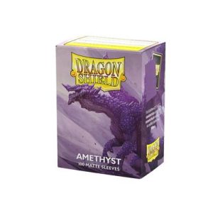 Dragon Shield Standard Matte Sleeves - Amethyst (100 Sleeves)-AT-11060