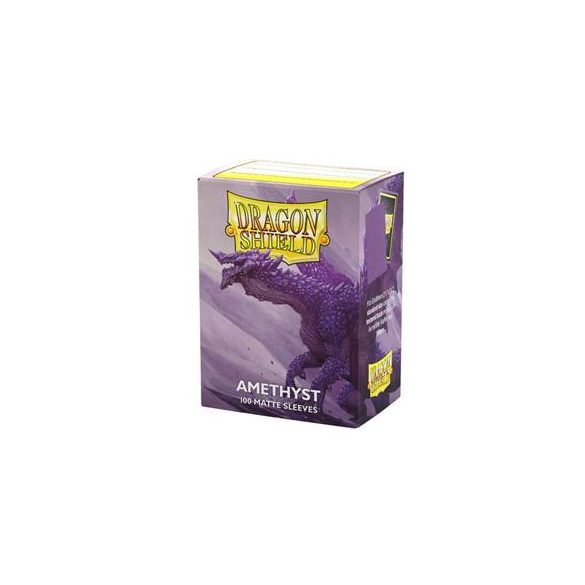 Dragon Shield Standard Matte Sleeves - Amethyst (100 Sleeves)-AT-11060
