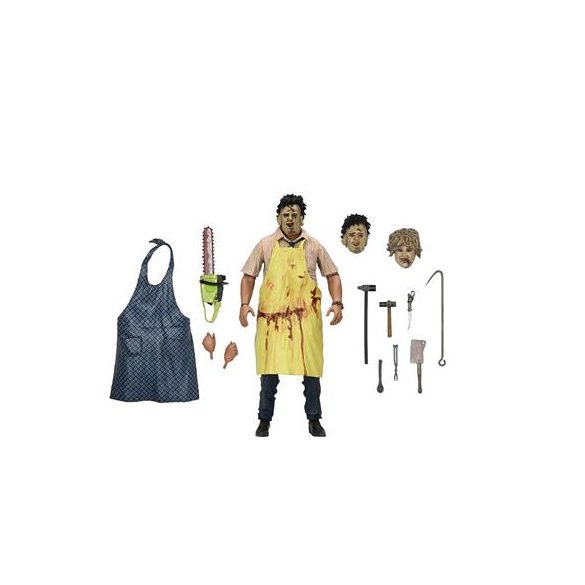 Texas Chainsaw Massacre - 7" Scale Action Figure - 50th Anniversary Ultimate Leatherface-NE41607-01