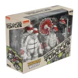 TMNT (Mirage Comics) 7" Scale Action Figure - Black and White First Turtles 2 Pack
