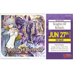 Cardfight!! Vanguard - Knights 0f Rebirth Booster Display (16 Packs) - EN-VGE-DZ-BT08