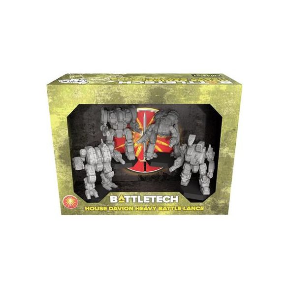 Battletech: House Davion Heavy Battle Lance - EN-CAT-35782