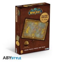 WORLD OF WARCRAFT - Jigsaw puzzle 1000 pieces- Azeroth's map-ABYJDP011