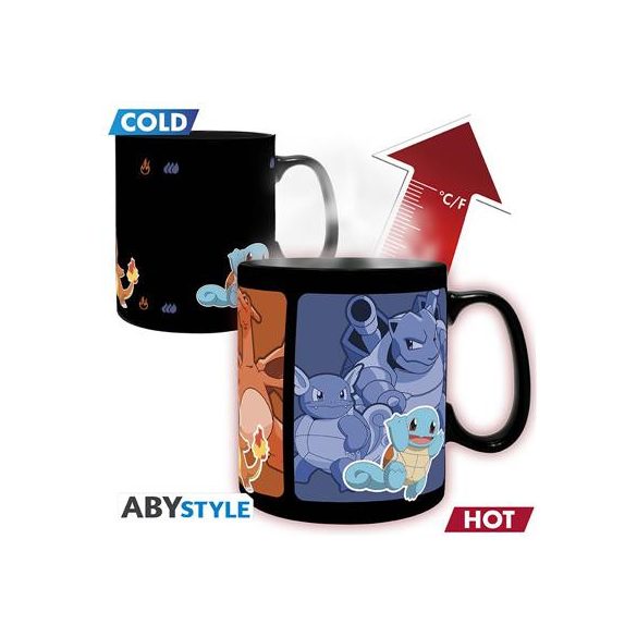 POKEMON - Mug Heat Change - 460 ml - Evolve - cardboard box-ABYMUGA341