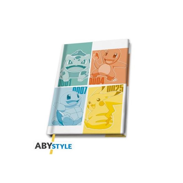 POKEMON -  A5 Notebook "Kanto Starters"-ABYNOT149