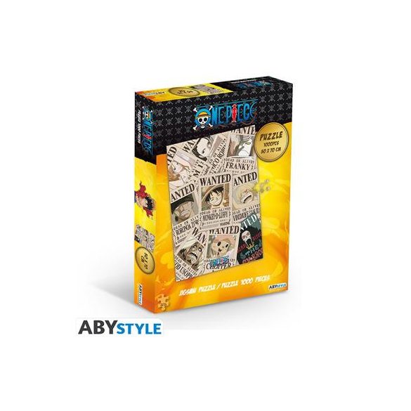 ONE PIECE - Jigsaw puzzle 1000 pieces - Wanted-ABYJDP004