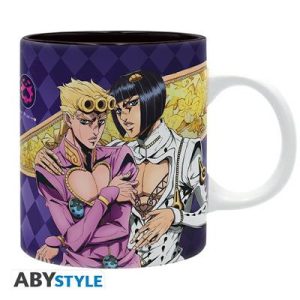 JOJO'S BIZARRE ADVENTURE - Mug - 320 ml - "Giorno & Bruno"- subli-ABYMUG867