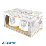 Harry Potter - 2 Glass Set - Ravenclaw & Hufflepuff-ABYVER296