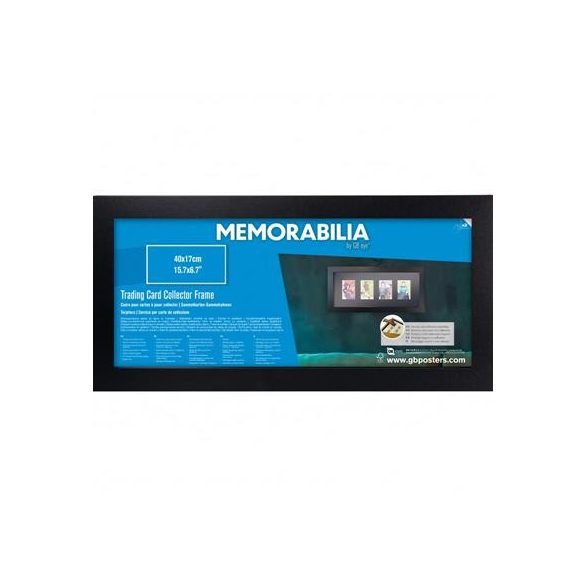 GBEYE - Trading Card Collector Frame 4 position Black (40x17cm)-FMM1T1FBTCL