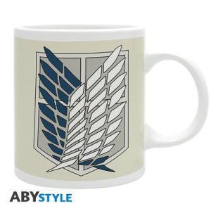 ATTACK ON TITAN - Mug - 320 ml - Badge - subli - box-MG0449