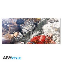 ATTACK ON TITAN - Mousepad XXL - Eren vs Colossal Titan-ABYACC469