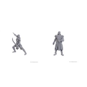 D&D Nolzur's Marvelous Miniatures: Special Edition Baldur's Gate 3 — Jaheira & Halsin - EN-WZK96368