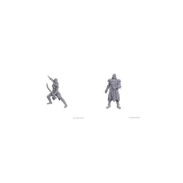 D&D Nolzur's Marvelous Miniatures: Special Edition Baldur's Gate 3 — Jaheira & Halsin - EN-WZK96368