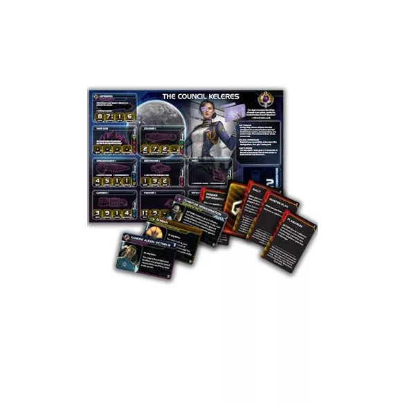 Twilight Imperium: Thunder's Edge - angol nyelvű társasjáték-kiegészítő