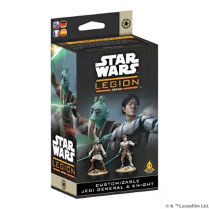 Star Wars: Legion - Customizable Jedi General and Knight - EN/DE/SP/FR-SWQ20