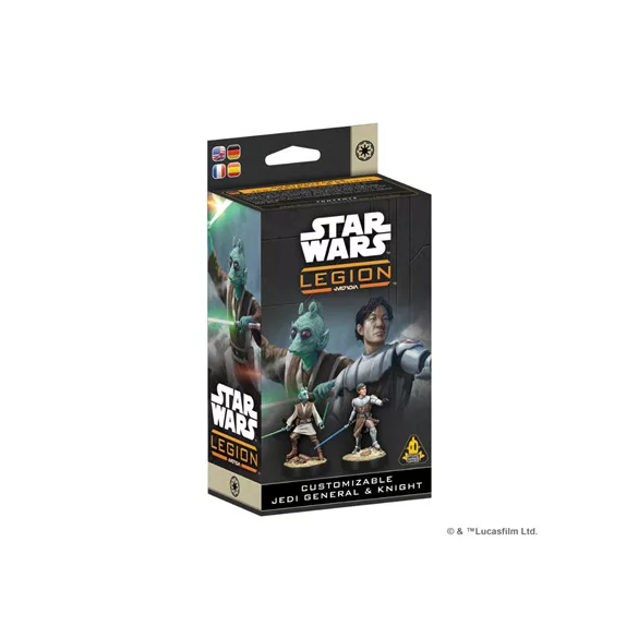 Star Wars: Legion - Customizable Jedi General and Knight - EN/DE/SP/FR-SWQ20