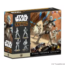 Star Wars: Legion - Clone Troopers Infantry - EN/DE/SP/FR-SWQ24