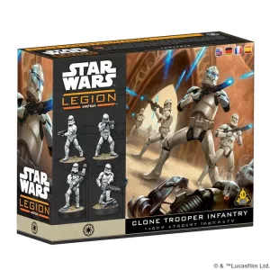 Star Wars: Legion - Clone Troopers Infantry - EN/DE/SP/FR-SWQ24