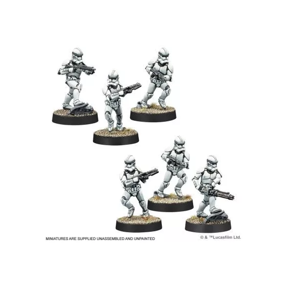 Star Wars: Legion - Clone Troopers Infantry - EN/DE/SP/FR-SWQ24