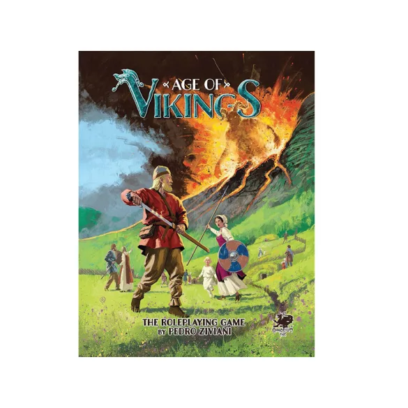 Age of Vikings angol nyelvű szerepjáték alapkönyv