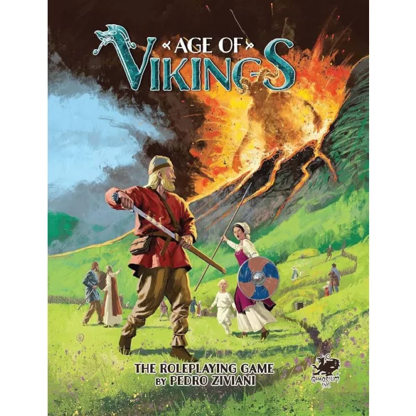 Age of Vikings angol nyelvű szerepjáték alapkönyv