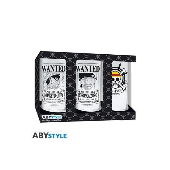 ONE PIECE - 3 glass set-ABYVER189