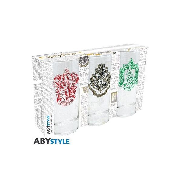 HARRY POTTER - 3 glass set-ABYVER054