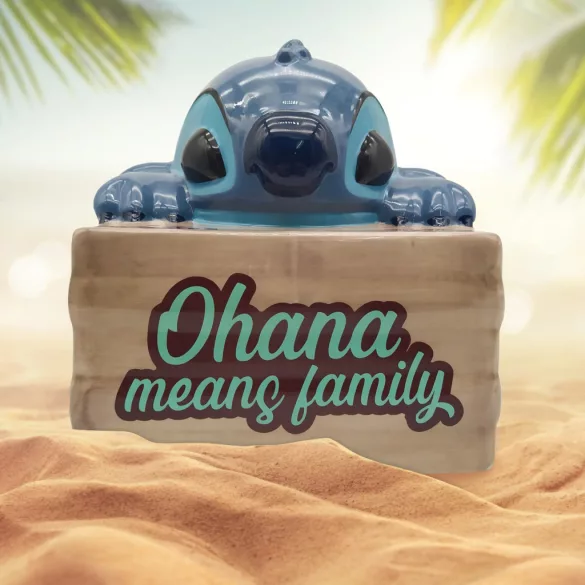 DISNEY - Cookie Jar - Lilo & Stitch - "Ohana"-ABYTAB067