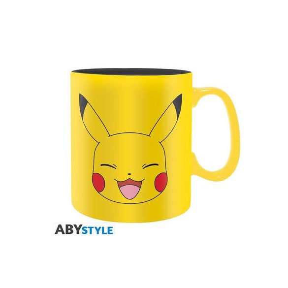 POKEMON - Mug - 460 ml - Pikachu Face - cardboard box-ABYMUGA564