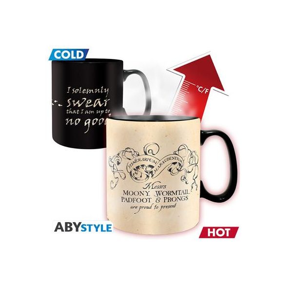 HARRY POTTER - Mug Heat Change - 460 ml - Marauder - cardboard-ABYMUGA496