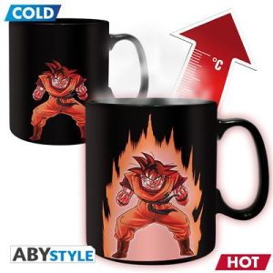 DRAGON BALL - Mug Heat Change - 460 ml - DBZ/ Goku -cardboard box-ABYMUGA438