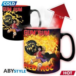 ONE PIECE - Mug Heat Change - 460 ml -Luffy vs Kaidou-cardboard box-ABYMUGA411