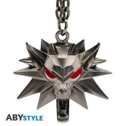 THE WITCHER - Keychain 3D "Wolf School Emblem"-ABYKEY529