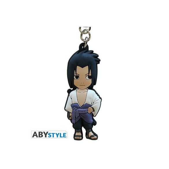NARUTO SHIPPUDEN - Keychain PVC "Sasuke"-ABYKEY145